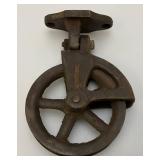 Vintage 5 1/2" Heavy Metal Pulley