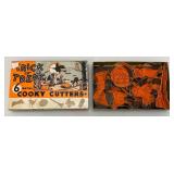 Vintage Trick Or Treat Cookie Cutters In Original Box