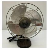 Vintage Gilbert Oscillating Fan (Seems To Work Fine) 13"