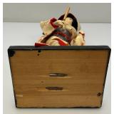 Vintage Nishi Doll "Hanayome" Japanese Bride Wedding Day Figurine 14 1/2" Tall On Base