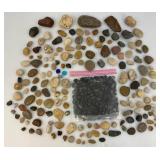 Group Of Misc. Collectible Rocks And Crystals