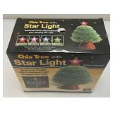 Two Vintage Chia Collectibles Including Chia Tree With Star Light (Factory Sealed And Chia Pet Ram (Open box)