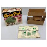 Two Vintage Chia Collectibles Including Chia Tree With Star Light (Factory Sealed And Chia Pet Ram (Open box)