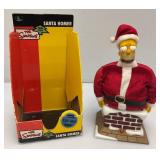 Vintage The Simpsons Santa Homer In Origional Box (New Old Stock)