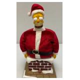 Vintage The Simpsons Santa Homer In Origional Box (New Old Stock)