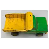 Vintage TONKA Pressed Steel Dump Truck 6" x 14"