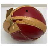 Misc. Vintage Troy Lot Including Very old Kids Football Helmet (Needs Repair), GI Joe, Mickey Mouse And More