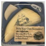 Misc. Collectible Items Including Claw Bank, Scrimshaw maker And More