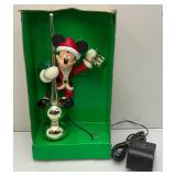 Vintage Mickey Unlimited Mickey Mouse Lighted Animated Tree Topper (Pre-Owned) Works