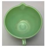 Vintage Jadeite Fire King Green Batter Mixing Bowl Ovenware 4 3/4" x 9 3/4"