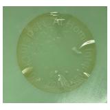 Vintage Jadeite Fire King Green Batter Mixing Bowl Ovenware 4 3/4" x 9 3/4"