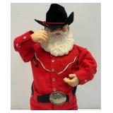Holly Jolly Rock Santa Battery Operated  Dancing Santa In Original Box