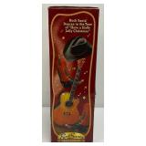 Holly Jolly Rock Santa Battery Operated  Dancing Santa In Original Box