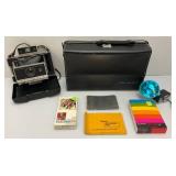 Vintage Polaroid 225 Land Camera In Case With Extras
