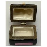 Misc. Vintage Collectible Cat Items Including Trinket Boxes And More