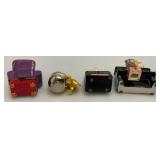 Misc. Vintage Collectible Cat Items Including Trinket Boxes And More