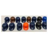 Misc. Collectible Miniature Baseball Helmets And 8" x 10" Photos