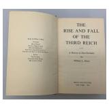 1960 "The Rise And Fall Of The Third Reich" By. William L. Shirer (Dust Cover Beat up)