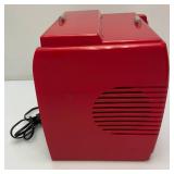 Vintage Collectible Miniature Coca-Cola Cooler Am/Fm Radio And Cassette Player (Works)