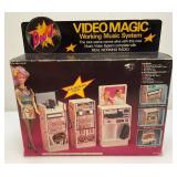 1986 Dee J Magic Working Music System AM Radio Multi Toy Corp In Original Box