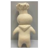 1971-72 Rubber Pillsbury Dough Boy And Girl 6" & 7"