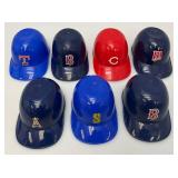 Vintage Collectible 5 1/2" Baseball Helmets