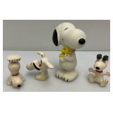 Misc. Vintage Collectible Toys including SNOOPY, M & Ms And More