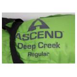 Ascend Deep Creek Regular Sleeping Bag, Solar Shower & Water Carrier Mixed Lot