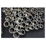 Mixed Socket Wrench Set With Ratchet