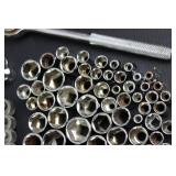 Mixed Socket Wrench Set With Ratchet