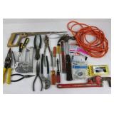 Mixed Lot: Wiss, Stanley, Craftsman & Masterforce Hand Tools