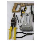 Mixed Lot: Wiss, Stanley, Craftsman & Masterforce Hand Tools