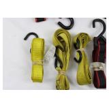 Mixed Lot Cargo Tie-Down Straps & Ratchets (11 PC)