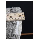 Rustic Birch Bark Birdhouse Wagon 12" Long