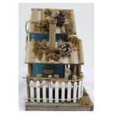Sunset Vista Lake Front Cottage Birdhouse Model 2041 9" tall