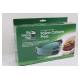 Big Green Egg Italian Calzone Press Family Size