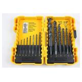 DeWalt Drill Bit Set 1/16 in to 1/2 in With Case