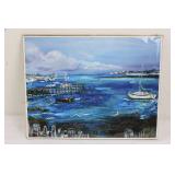 Scott Raimondo Harbor Scene Print