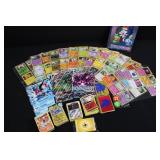 Pokemon Trading Card Mixed Lot With Binder Pages & Sleeves