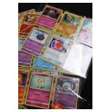 Pokemon Trading Card Mixed Lot With Binder Pages & Sleeves