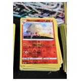 Pokemon Trading Card Mixed Lot With Binder Pages & Sleeves