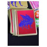 Pokemon Trading Card Mixed Lot With Binder Pages & Sleeves