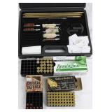 Gun Cleaning Kit & Handgun Ammunition Mixed Lot