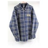 Broken Promises Plaid Flannel Shirt X-large