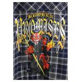 Broken Promises Plaid Flannel Shirt X-large