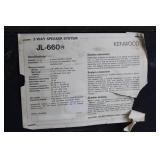 Kenwood JL-660N 3-Way Speaker System Pair