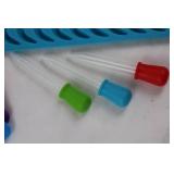 Silicone Candy Molds & Transfer Pipettes Mixed Lot