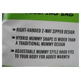 Quest REC Series Hybrid Youth Mummy Sleeping Bag