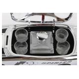 Race Car Liquor Set Decanter With 4 Shot Glasses