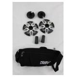 TrailBuddy Trekking Poles With Foxelli Bag & Accessories